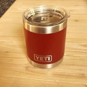 Yeti OG Rambler Lowball 10oz Brick Red